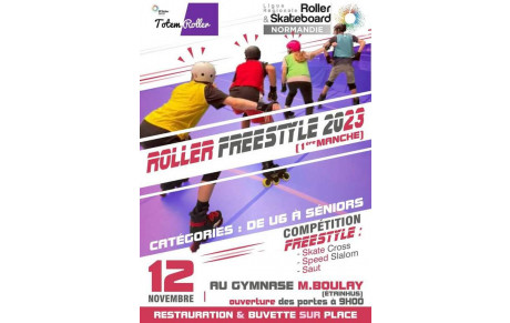 Roller Freestyle 2023 1ère manche